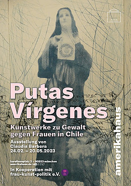 Ausstellungsplakat "Putas Virgenes"
