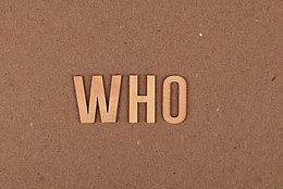 Buchstaben formen das Wort "who" ©Ann H / pexels.com