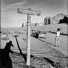 No Picture Taken, Monument Valley 1991 ©Volker Hinz Estate