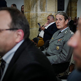 Die einzige Frau Oberst im deutschen Heer: Elisabeth Sophia Landsteiner © mindjazz pictures / Foto: Andreas Steffan