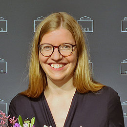 Dr. Annabelle Meier at the Dissertation Award Ceremony ©Amerikahaus München