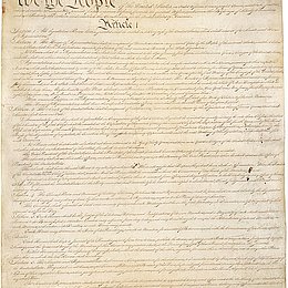 The U.S. Constitution © Public Domain