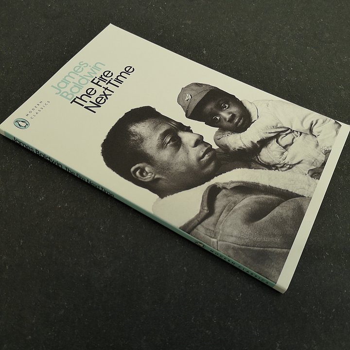 Cover "The Fire Next Time" by James Baldwin ©Amerikahaus München