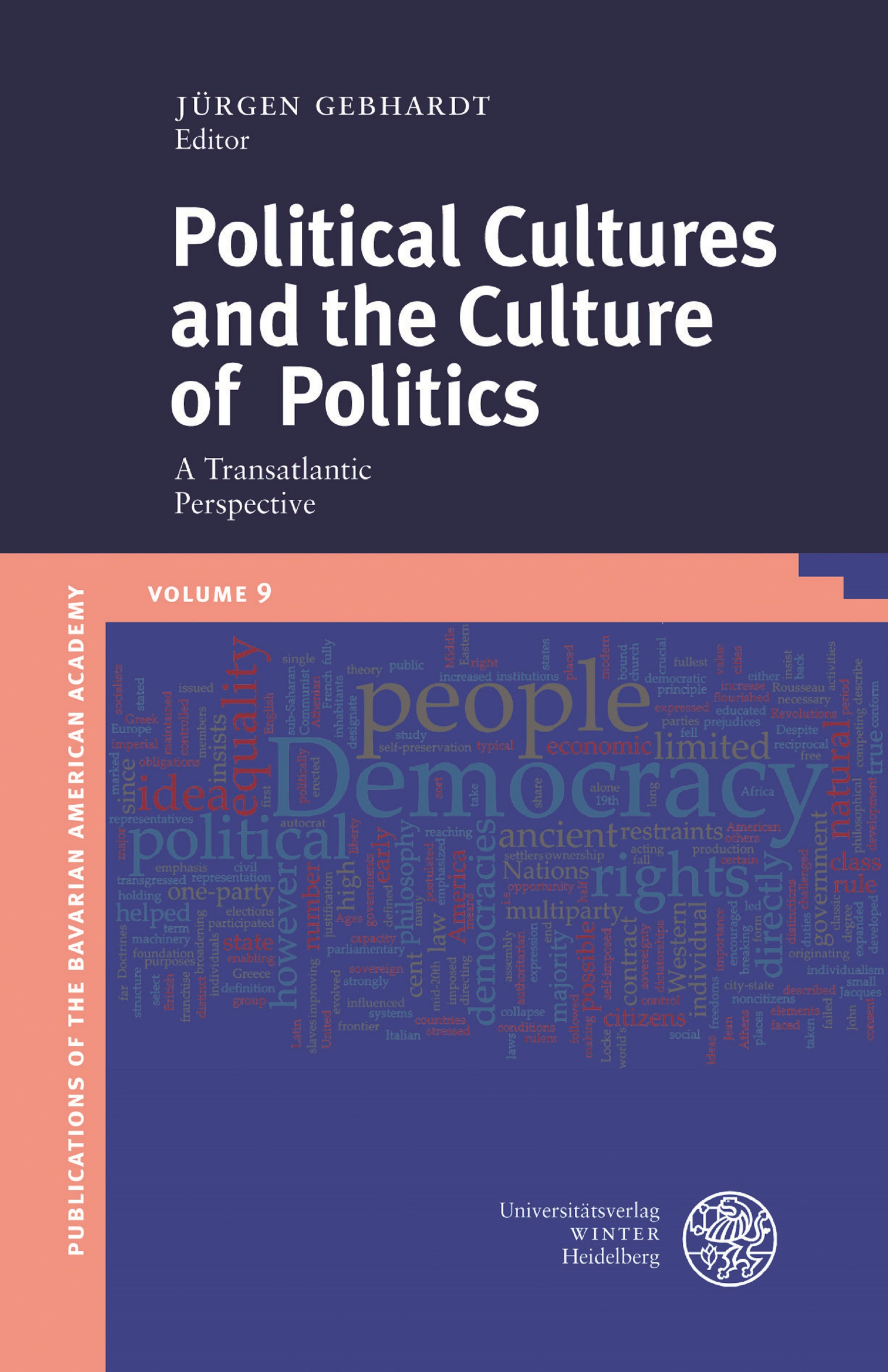 BAA-Publikation Vol. 9 Political Cultures and the Culture of Politics