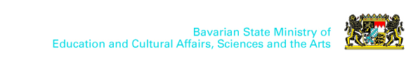 Logo Bavarian State Ministry of Education and Cultural Affairs, Sciences and the Arts